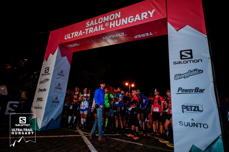 Ultra-Trail Hungary rajt Csányi László, Csanya terepfutó
